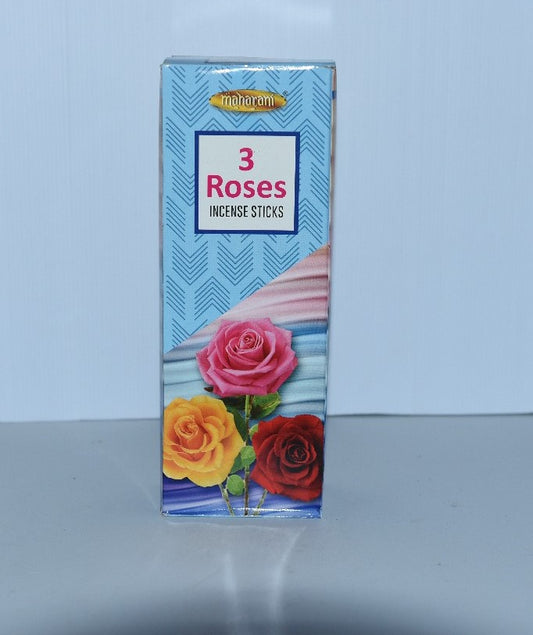 Maharani Small Hex - Three Roses