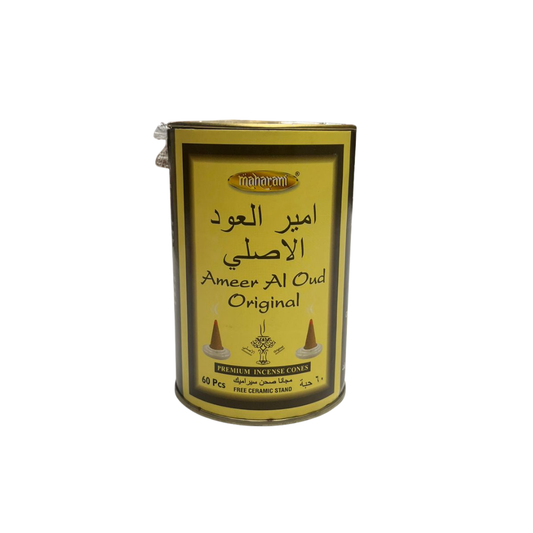 Maharani Ameer Al Oud Original Incense Cone - 60 Pieces