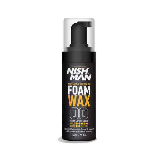 Nishman Foam Wax Mousse - 150ml