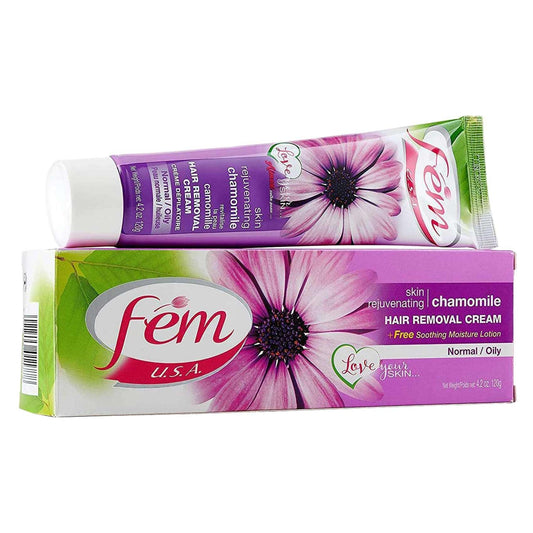 Fem Chamomile Hair Removal Cream - 120g