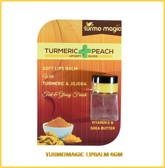 TurmoMagic Turmeric Peach Lip Balm 5gm