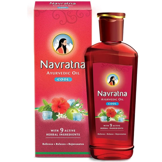 Navratna Ayurvedic Cool Hair Oil - 100ml