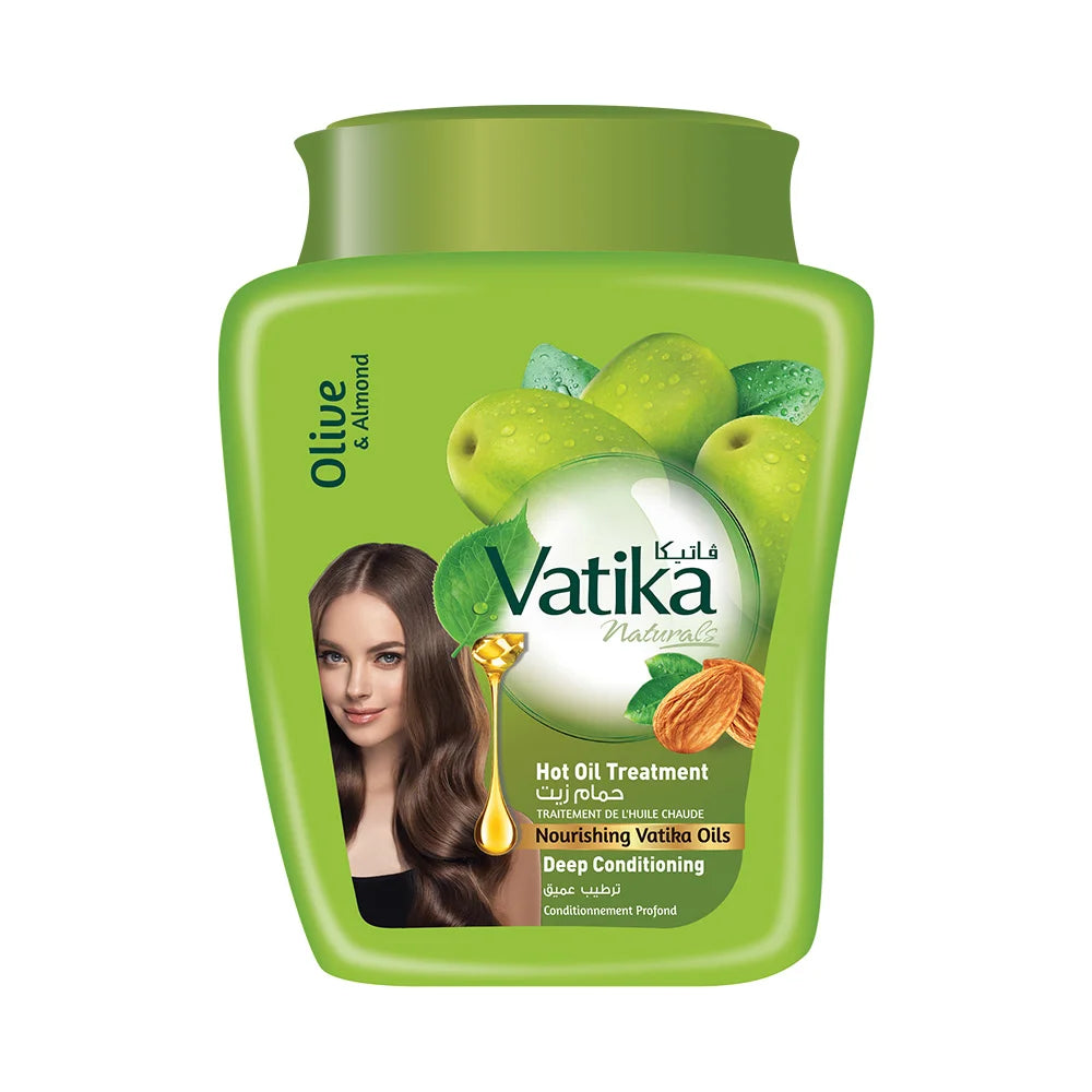 Vatika Olive & Almond Deep Conditioning Hot Oil Treatment - 500g