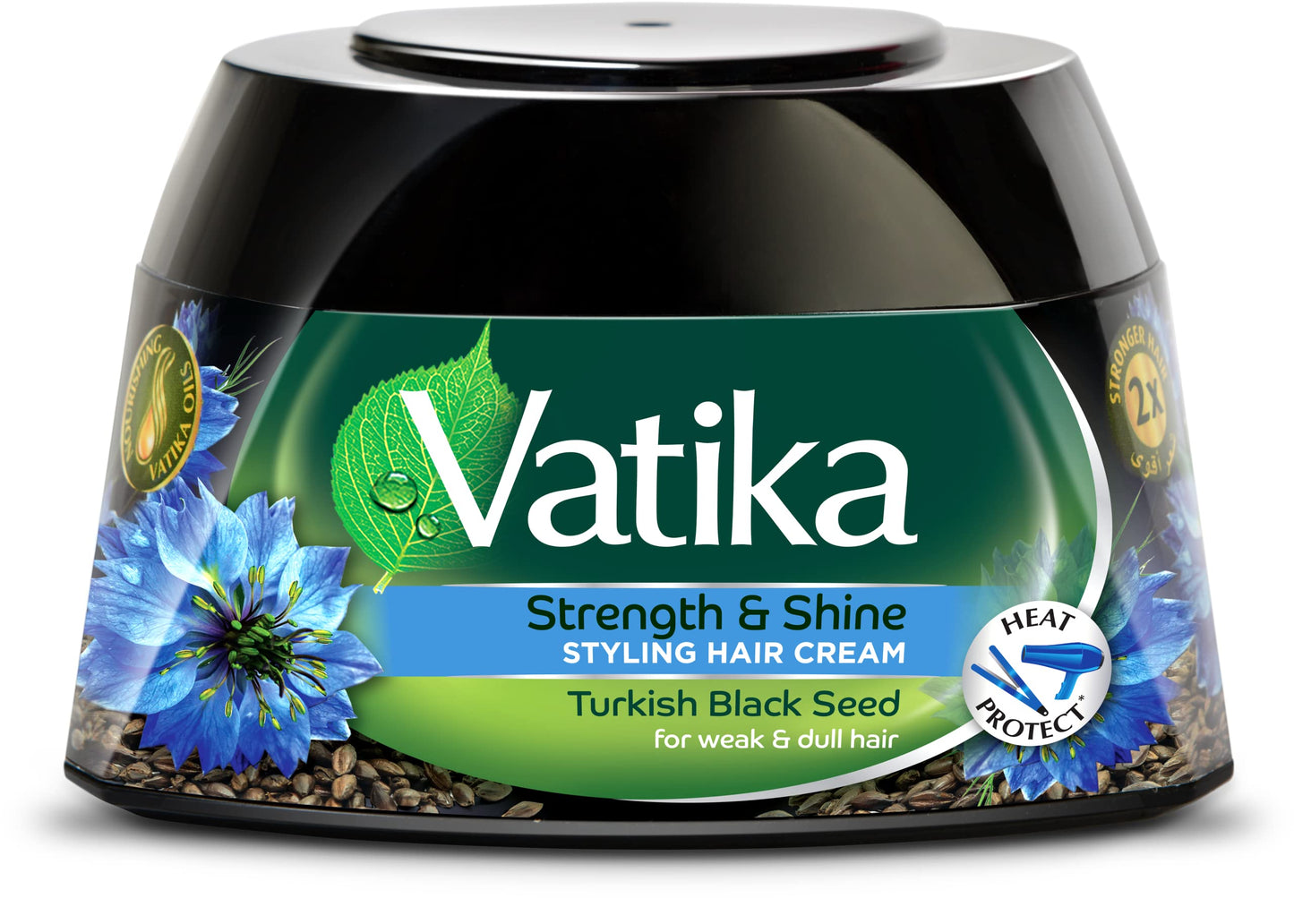 Vatika Turkish Black Seed Strength & Shine Styling Hair Cream - 140ml