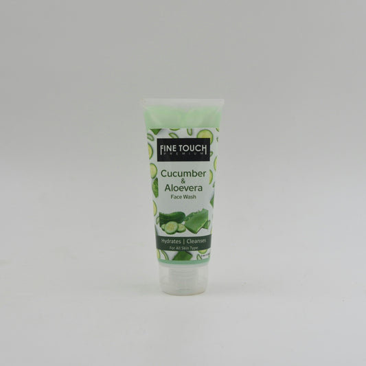 Fine Touch Cucumber & Aloe Vera Face Wash - 100ml