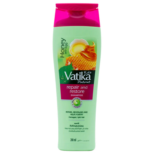 Vatika Honey & Egg Repair and Restore Shampoo - 400ml