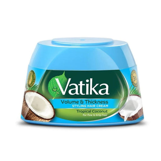 Vatika Tropical Coconut Volume & Thickness Styling Hair Cream - 140ml