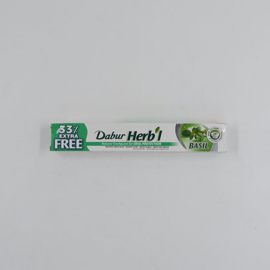 Dabur Herbal Basil Toothpaste - 100g