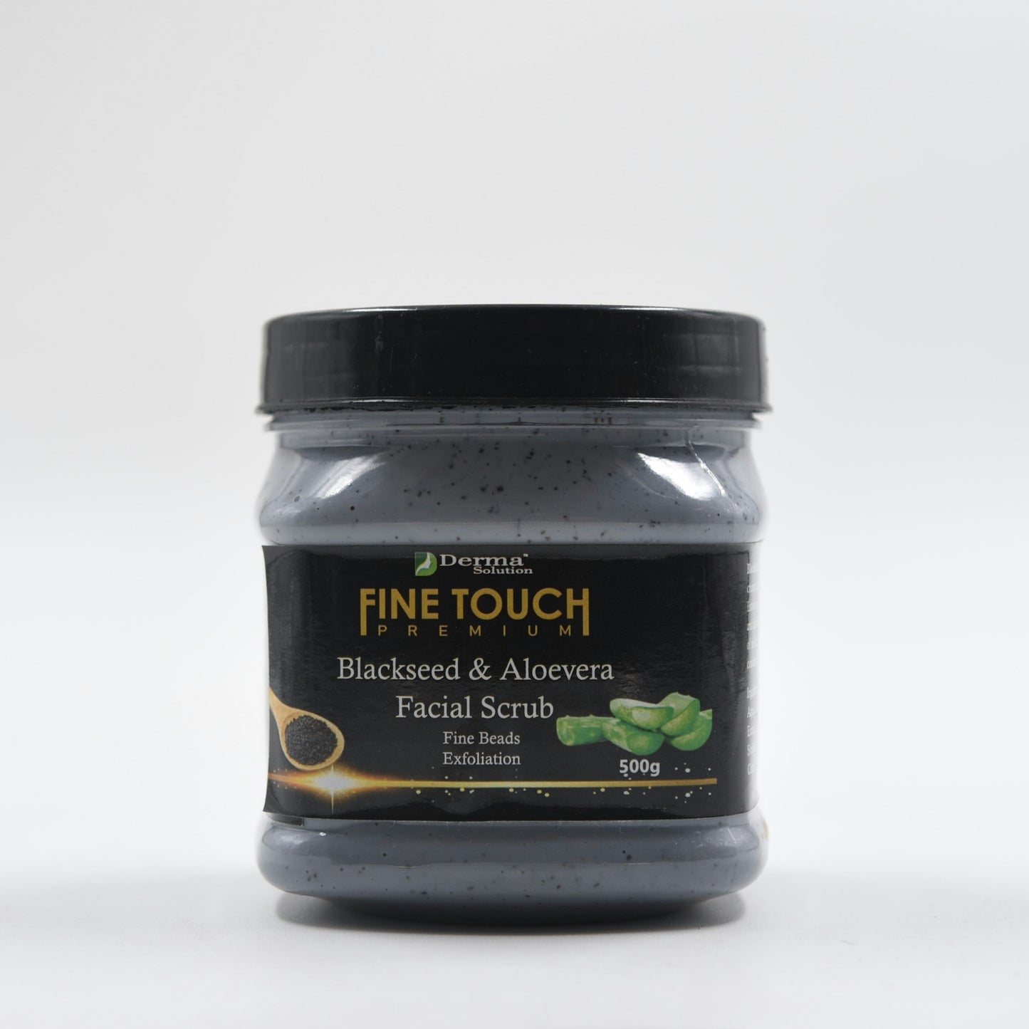 Fine Touch Blackseed  Aloe Vera Facial Scrub - 500g