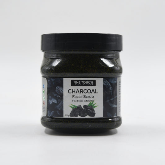 Fine Touch Charcoal Facial Scrub - 500g