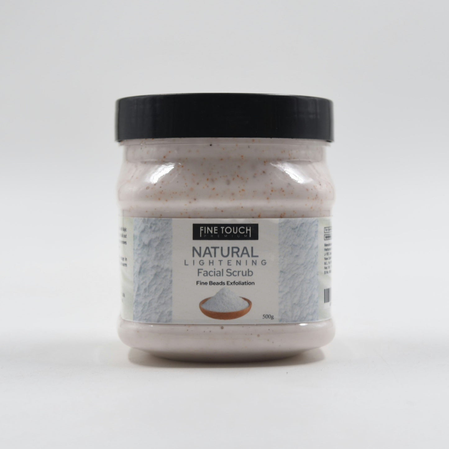 Fine Touch Natural Lightening Facial Scrub - 500g