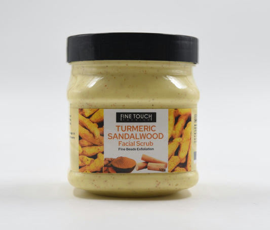 Fine Touch Turmeric & Sandalwood Facial Scrub - 500g