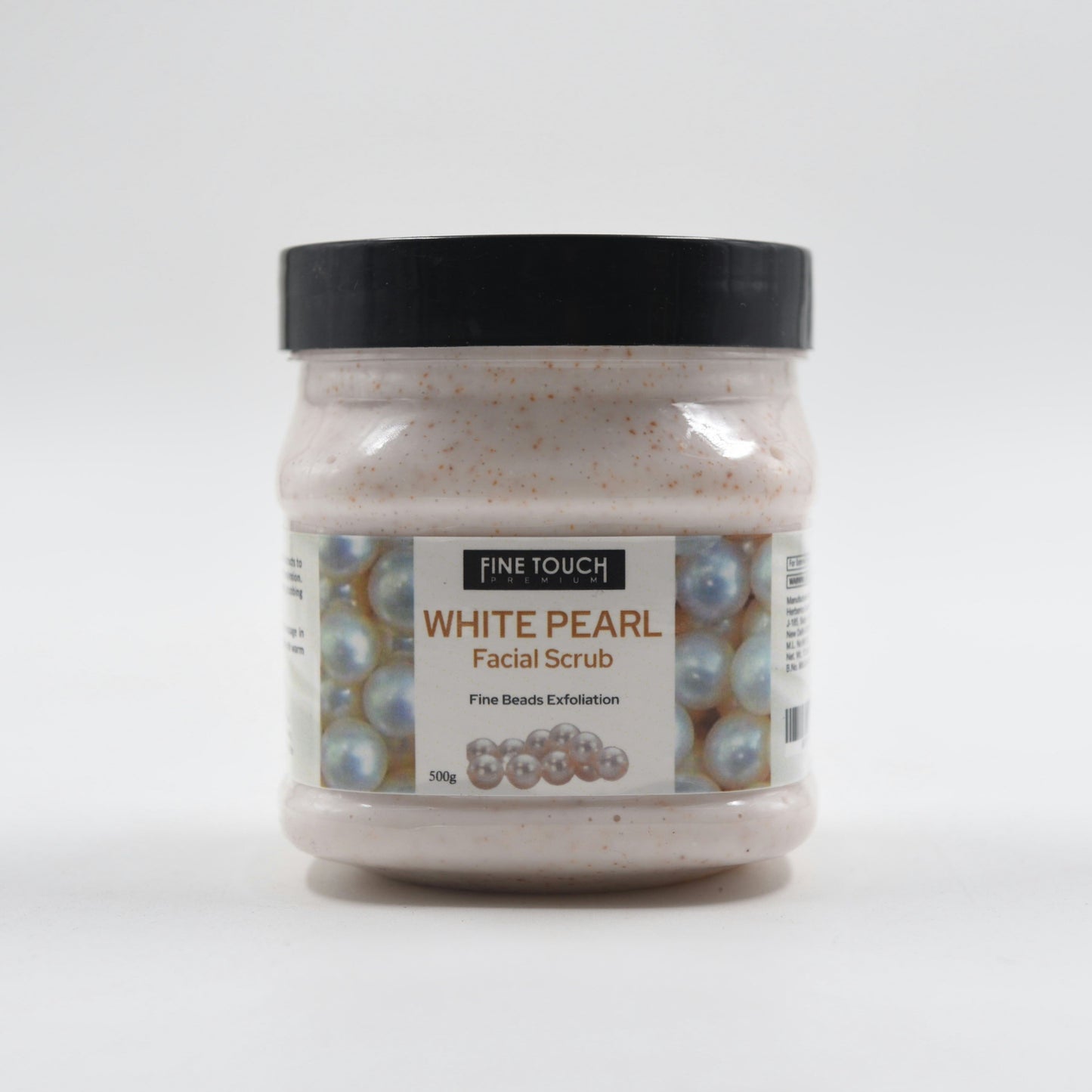 Fine Touch White Pearl Facial Scrub - 500g