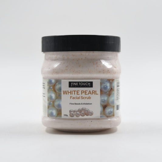 Fine Touch White Pearl Facial Scrub - 500g