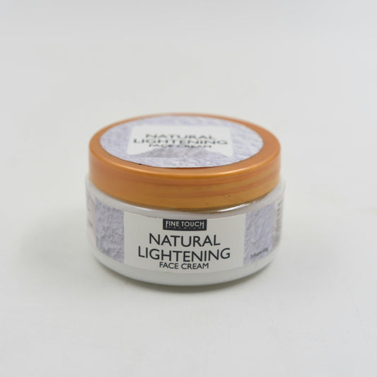 Fine Touch Natural Lightening Face Cream - 100gm