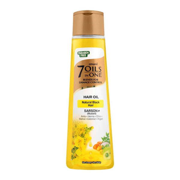 Emami 7-In-1 Damage Control Sarson Hair Oil - 200ml