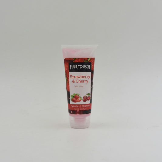 Fine Touch Strawberry & Cherry Face Wash - 100ml