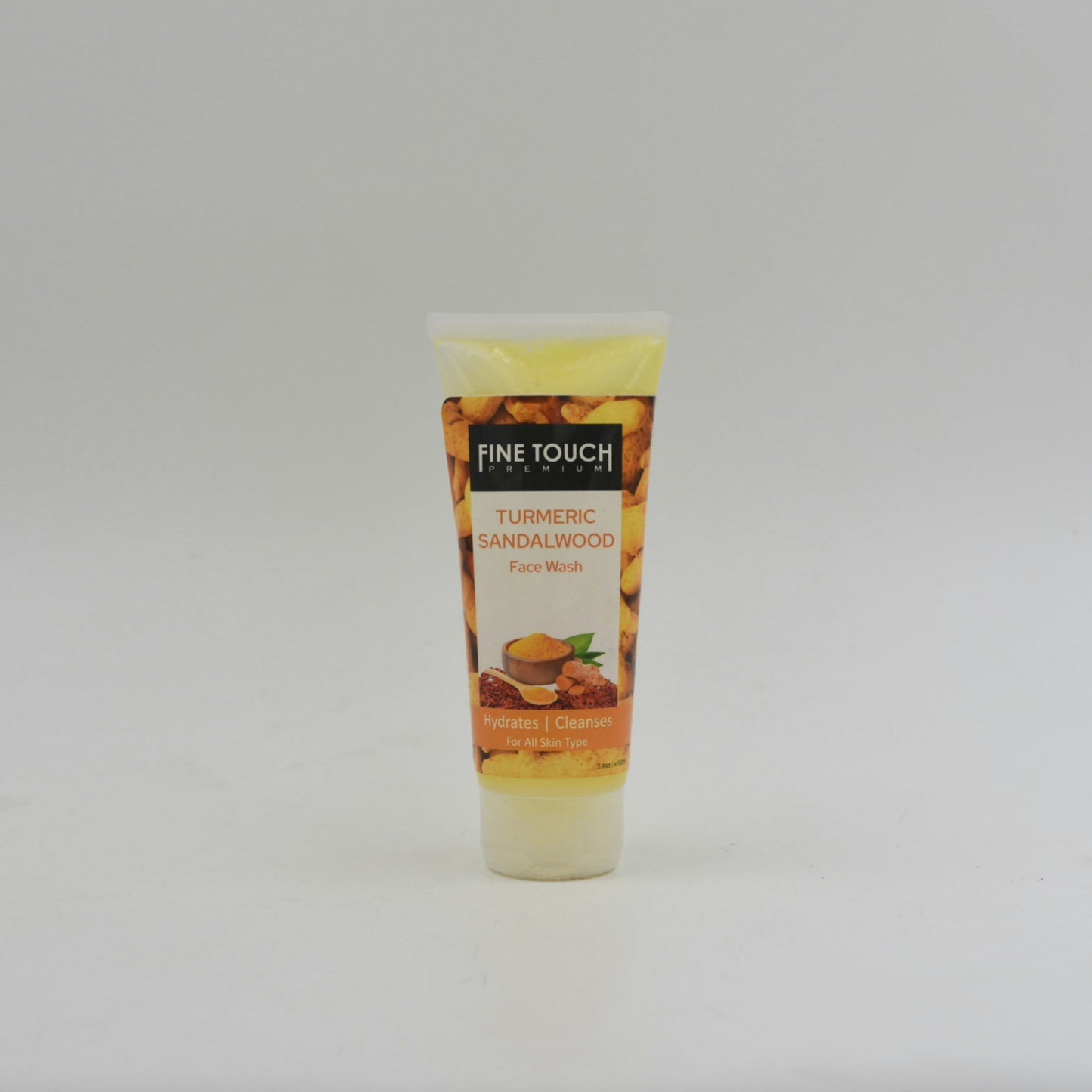 Fine Touch Turmeric Sandalwood Face Wash - 100ml