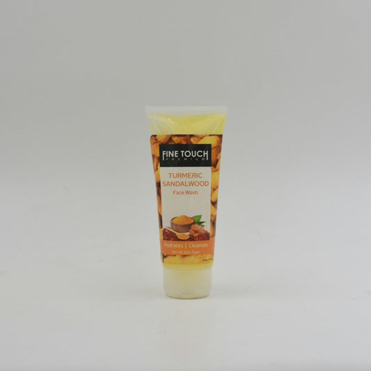 Fine Touch Turmeric Sandalwood Face Wash - 100ml