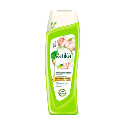 Vatika Spanish Garlic Natural Hair Growth Shampoo - 400ml